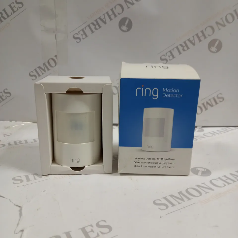 RING MOTION DETECTOR BOXED