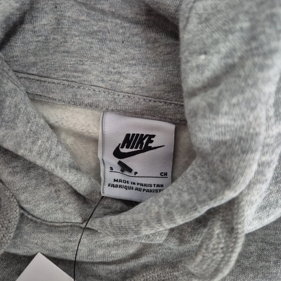 NIKE GREY HOODIE – SIZE UK S