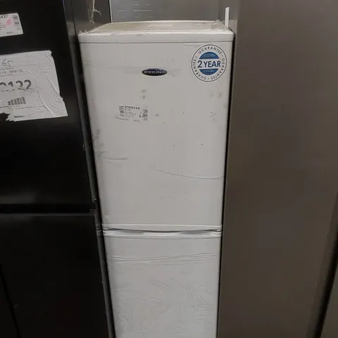 ICEKING FREESTANDING FRIDGE FREEZER IN WHITE IK8951WE - UNPROCESSED RAW RETURN