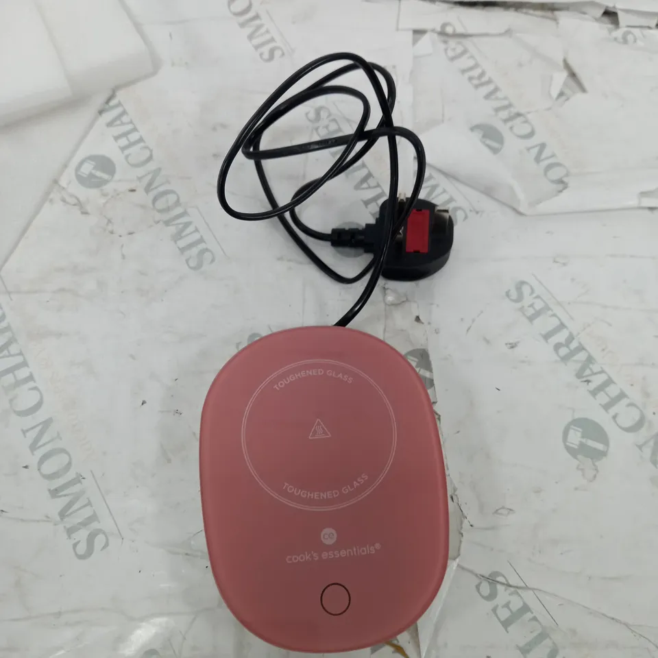 BOXED COOK'S ESSENTIALS SET OF 2 MUG WARMER GIFT SET IN PINK 