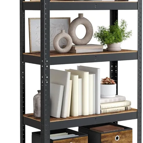 BOXED SONGMICS SHELVING UNIT - GREY/BLACK
