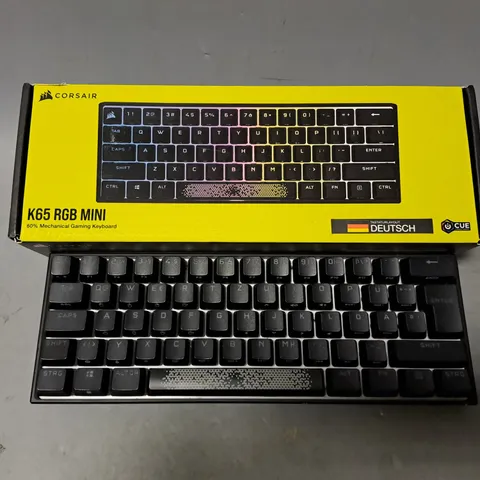 BOXED CORSAIR K65 RGB MINI KEYBOARD