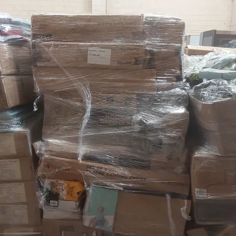 PALLET OF ASSORTED E-COMMERCE GOODS AND PRODUCTS TO INCLUDE: GRAVITY CHAIRS, CAMPING CHAIRS, CAMPING WAGON, PARASOL BASE ECT