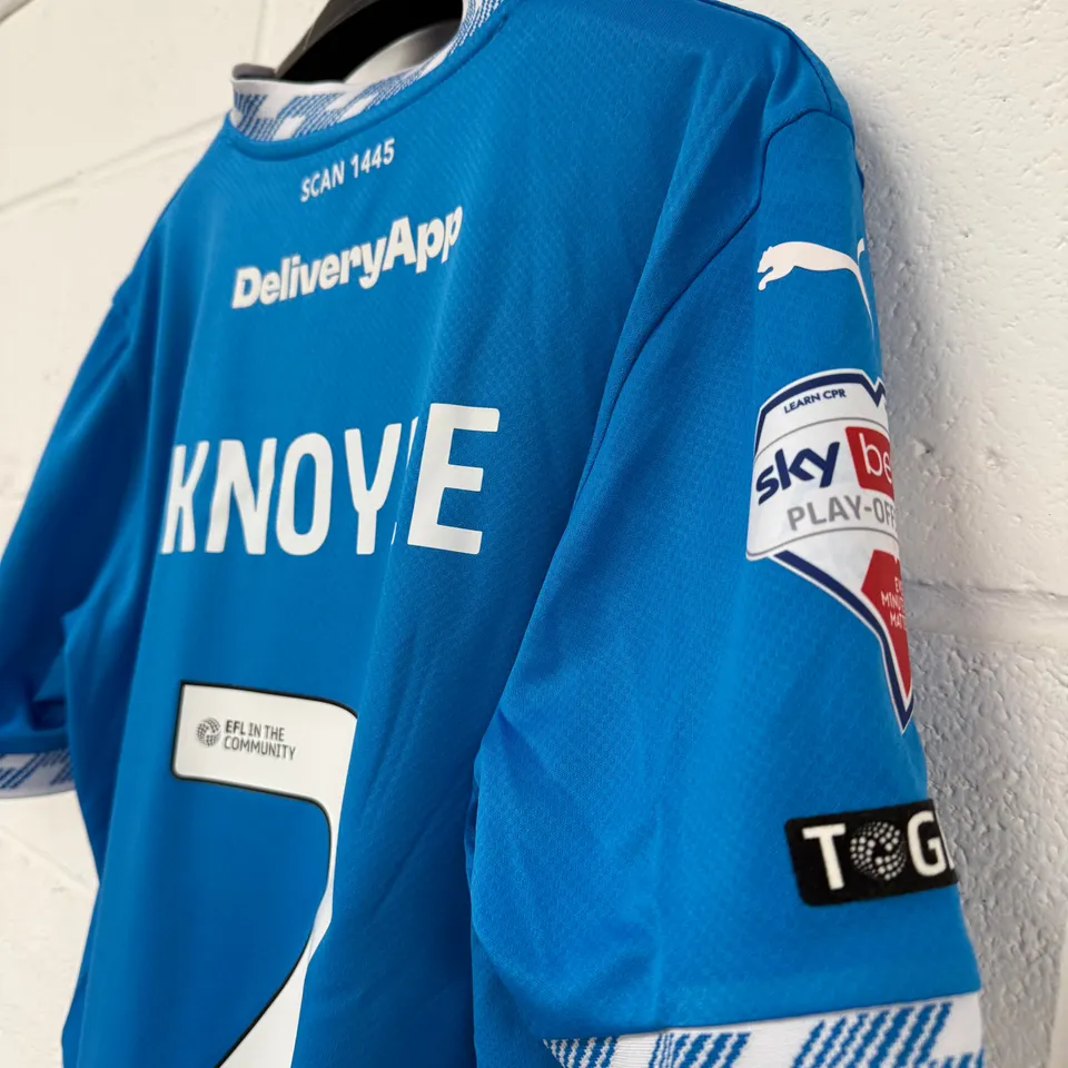 #2 - Kyle Knoyle - Play-Off Football Shirt 24/25 - Size M