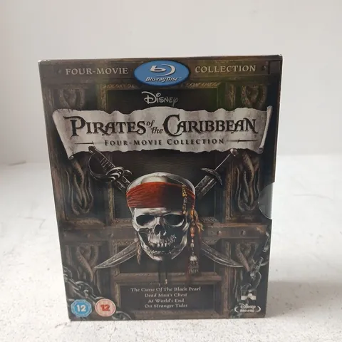 PIRATES OF THE CARIBBEAN: FOUR-MOVIE COLLECTION BLU-RAY BOX SET