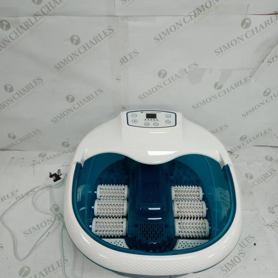 BOXED MOTORISED ROLLER FOOT BATH SPA & MASSAGER 