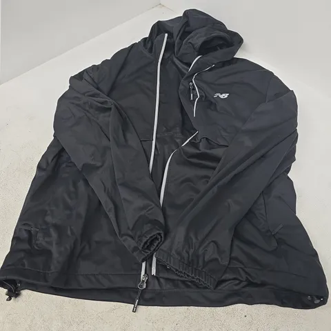 NEW BALANCE JACKET – BLACK, UK SIZE L (MADE IN VIETNAM)