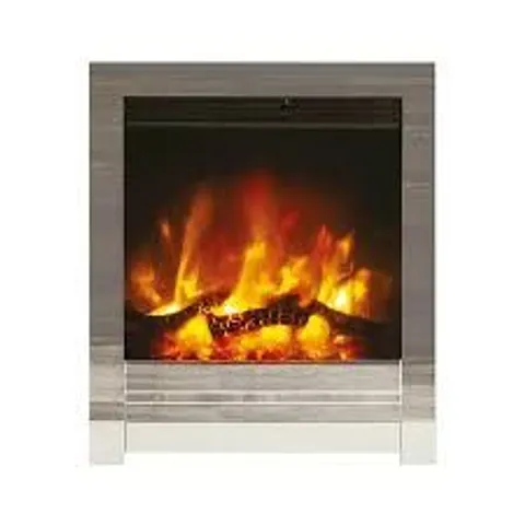 BOXED BEAM EDGE 16" INSET ELECTRIC FIRE