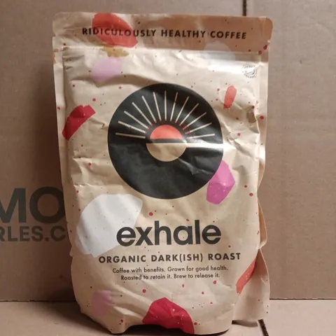 EXHALE ORGANIC DARK(ISH) ROAST COFFEE (450G)