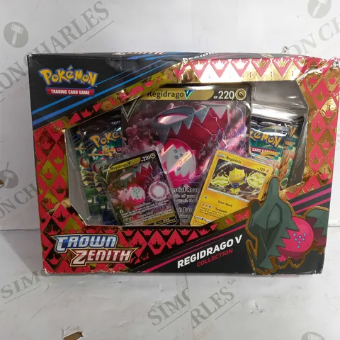 SEALED POKEMON TRADING CARD GAME CROWN ZENITH REGIDRAGO V