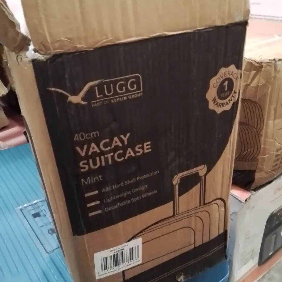 BOXED LUGG 40CM VACAY SUITCASE MINT