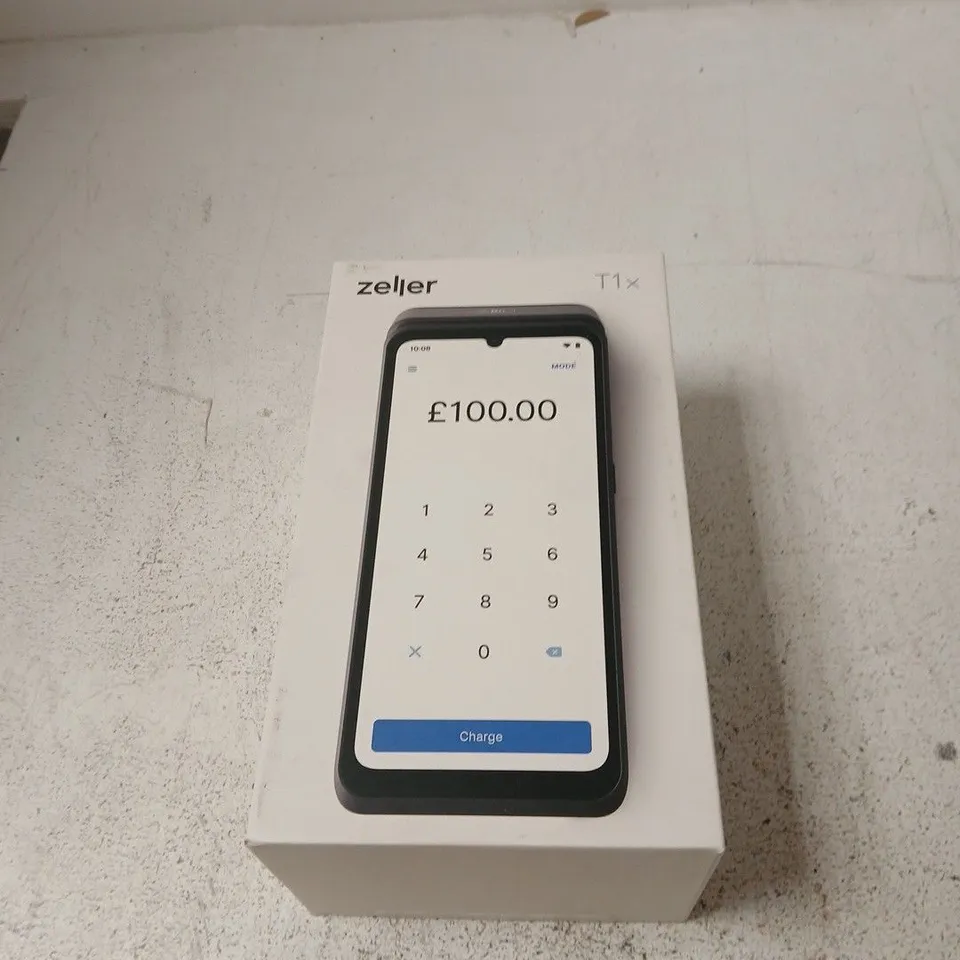 BOXED ZELLER T1X PAYMENT TERMINAL