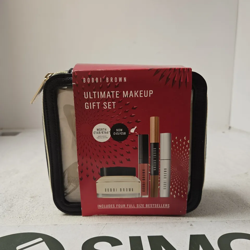BOBBI BROWN ULTIMATE MAKEUP GIFT SET – FOUR FULL-SIZE BESTSELLERS (BOXED)