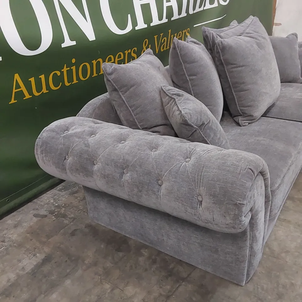 WINDSOR 3 SEATER FABRIC SCATTER BACK SOFA RRP £949