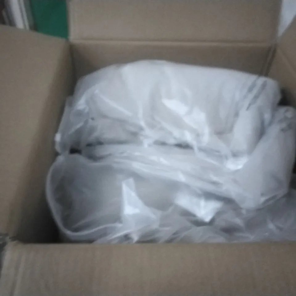 BOXED NEW TO CONTAIN APPROXIMATELY 5 MEN'S BUILT DIFFERENT HOODY – WHITE (UK SIZE S)