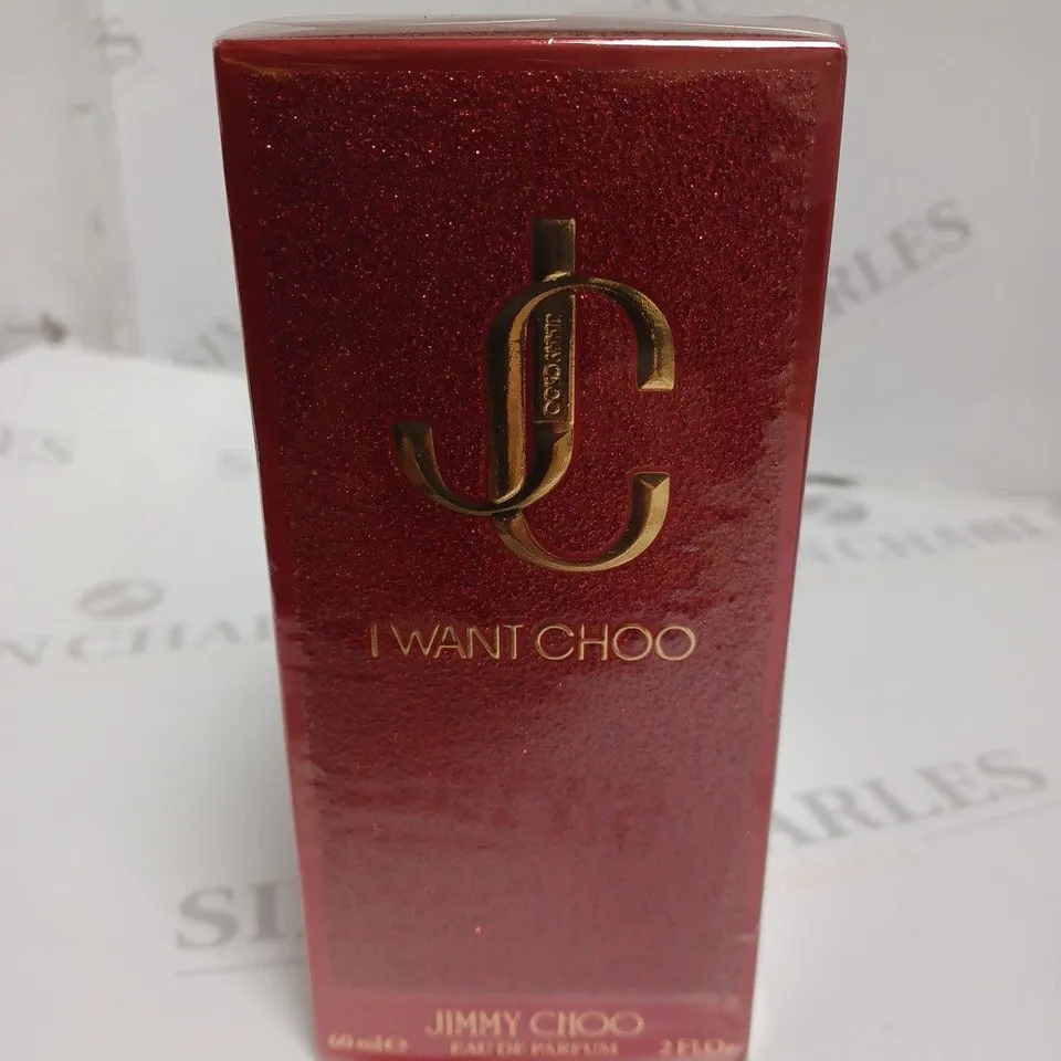 BOXED AND SEALED JIMMY CHOO I WANT CHOO EAU DE PARFUM 60ML