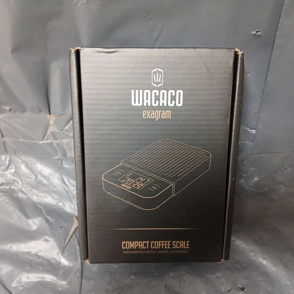 BOXED AND SEALED WACACO COMPACT COFFEE SCALE