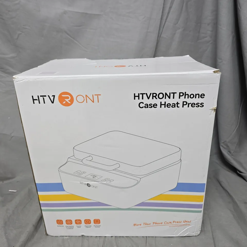 HTVRONT PHONE CASE HEAT PRESS – BOXED