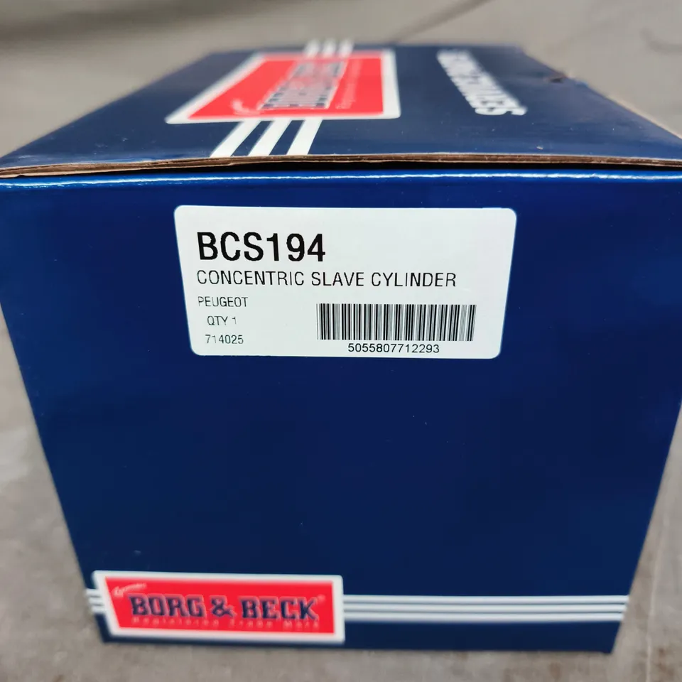 BORG & BECK CONCENTRIC SLAVE CYLINDER (PEUGEOT) BCS194 – BOXED