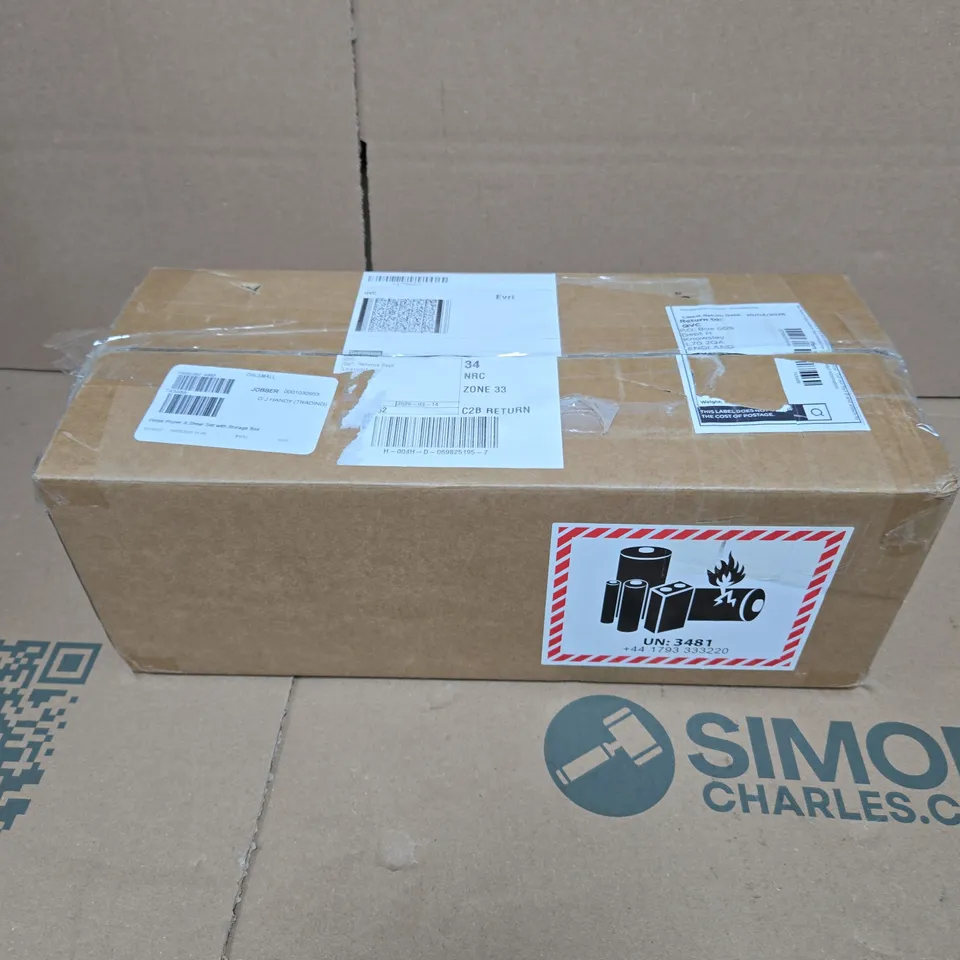 BOXED WEBB PRUNER & SHEAR SET WITH STORAGE BOX