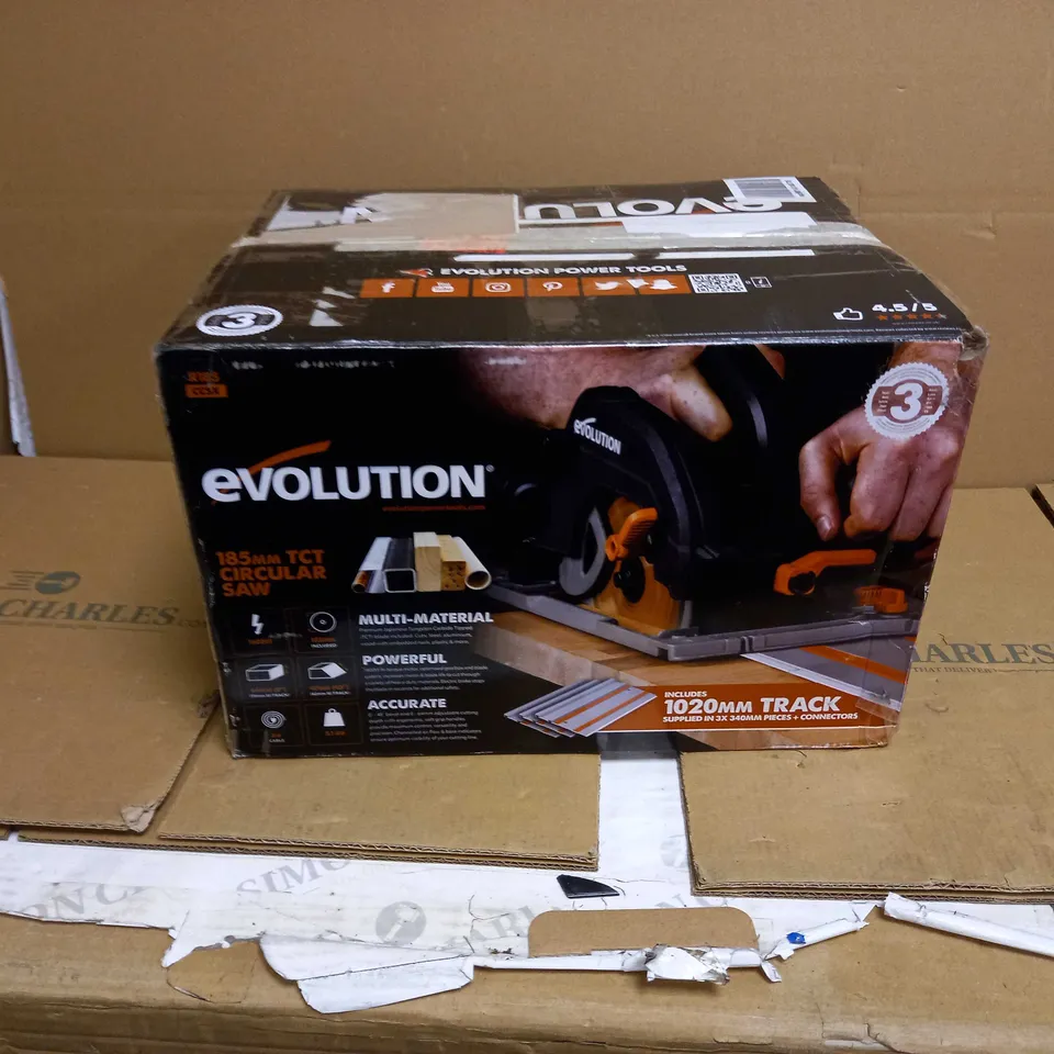EVOLUTION POWER TOOLS R185CCSX MULTI-MATERIAL CIRCULAR SAW