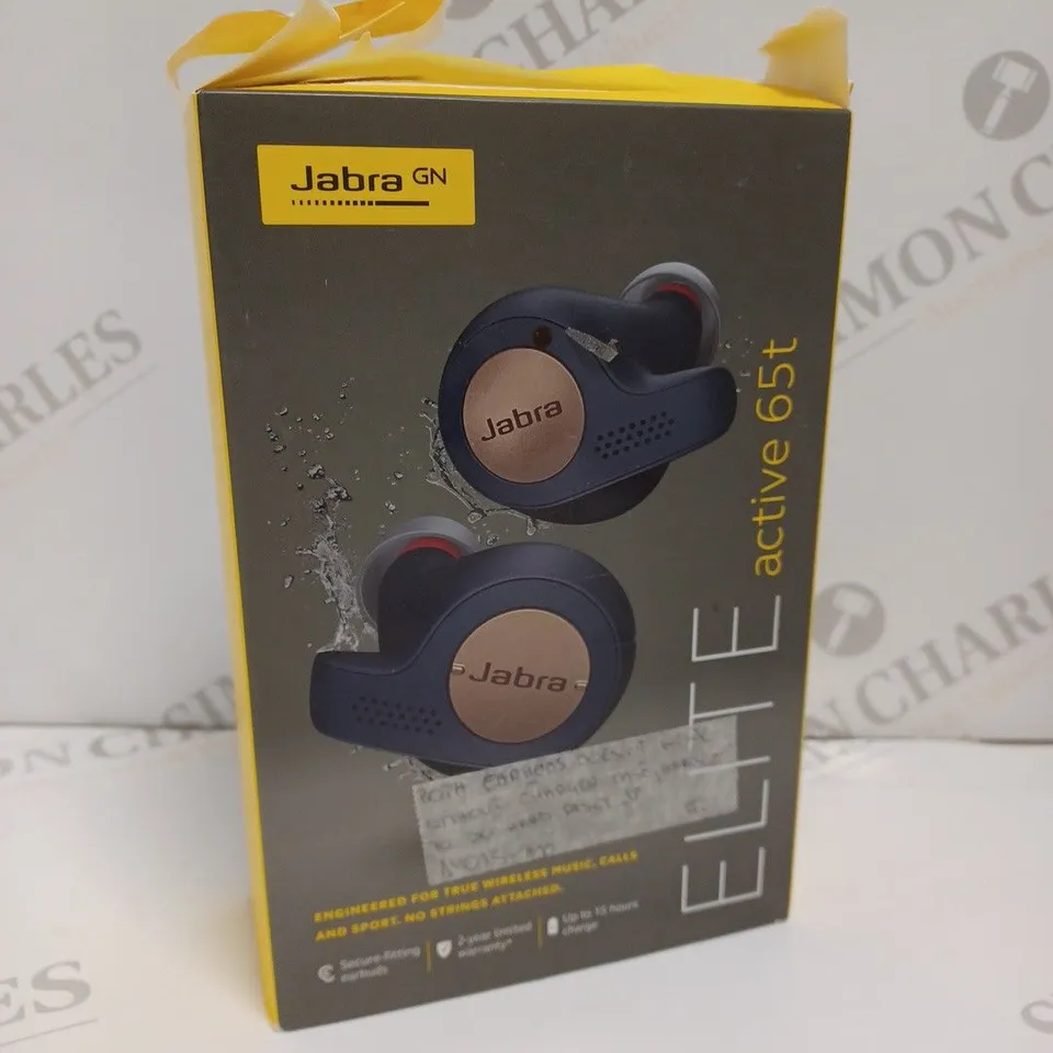 BOXED JABRA ELITE ACTIVE 65T EARBUDS