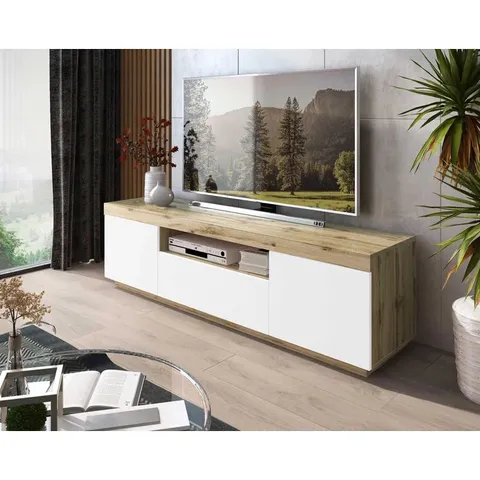 BOXED TV STAND FOR TVS UP TO 75"