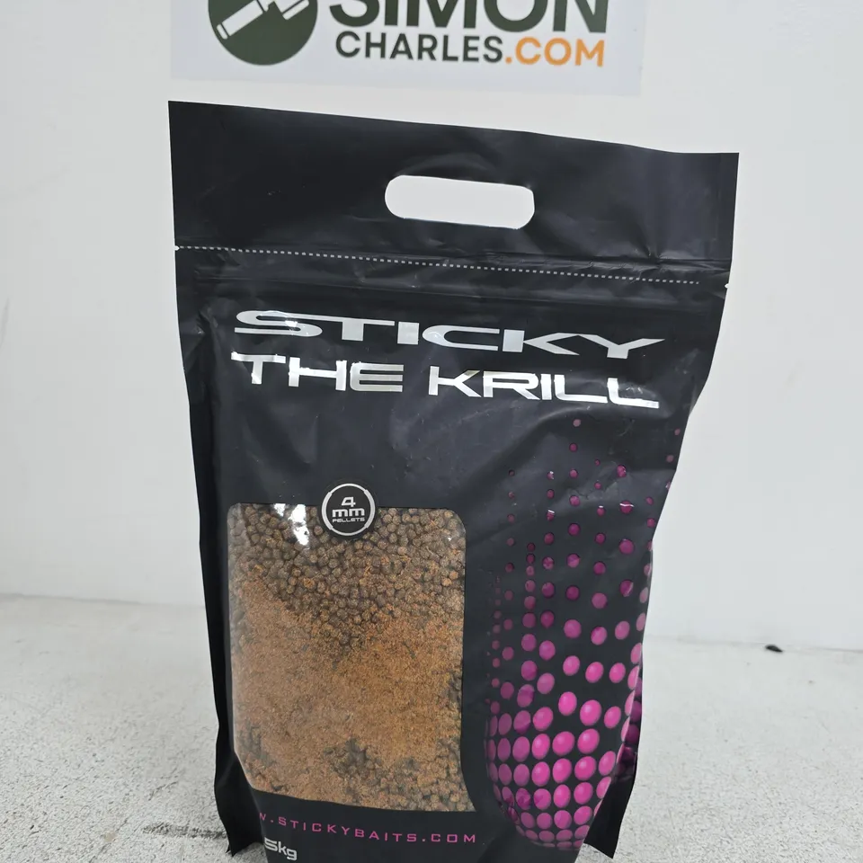 STICKY THE KRILL FISHING PELLETS – 5KG