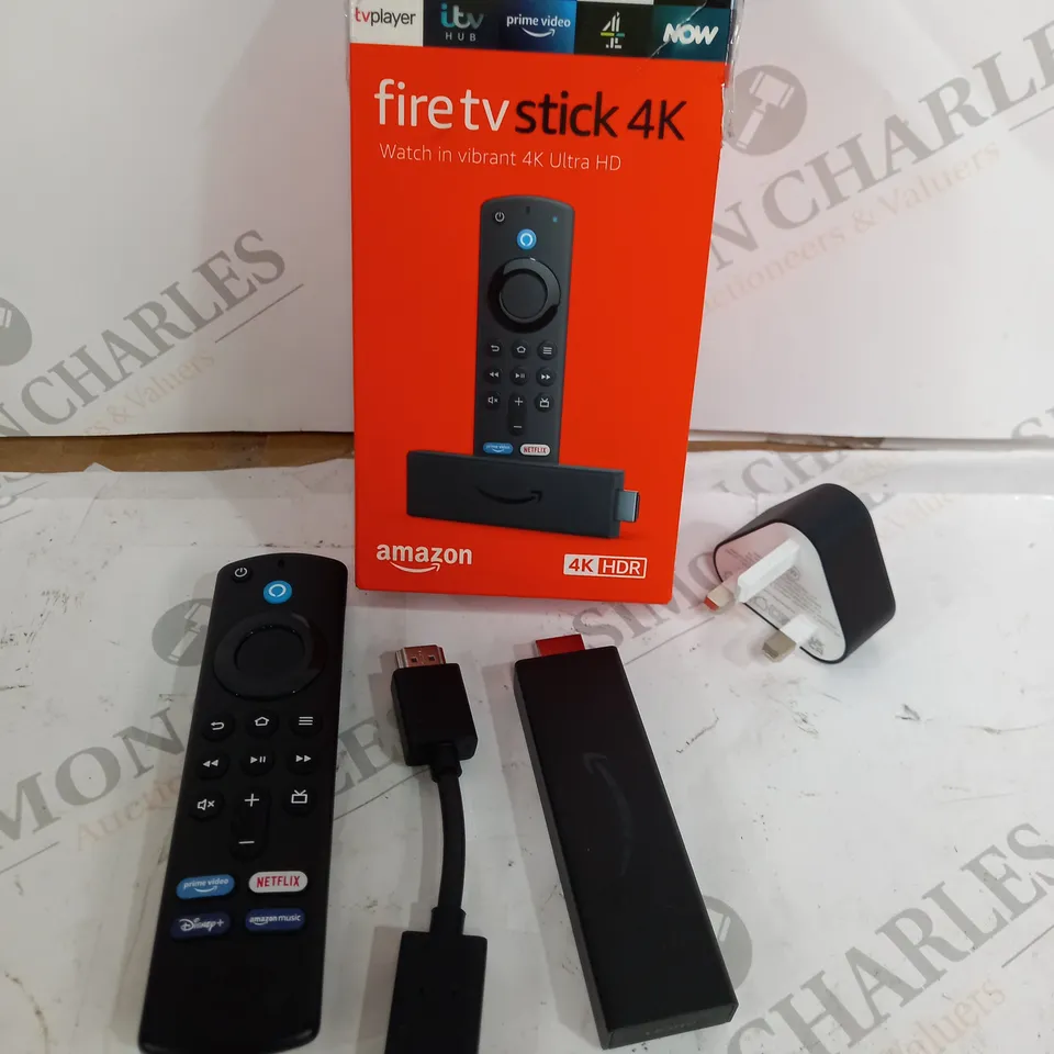 AMAZON FIRE TV STICK 4K BLACK 