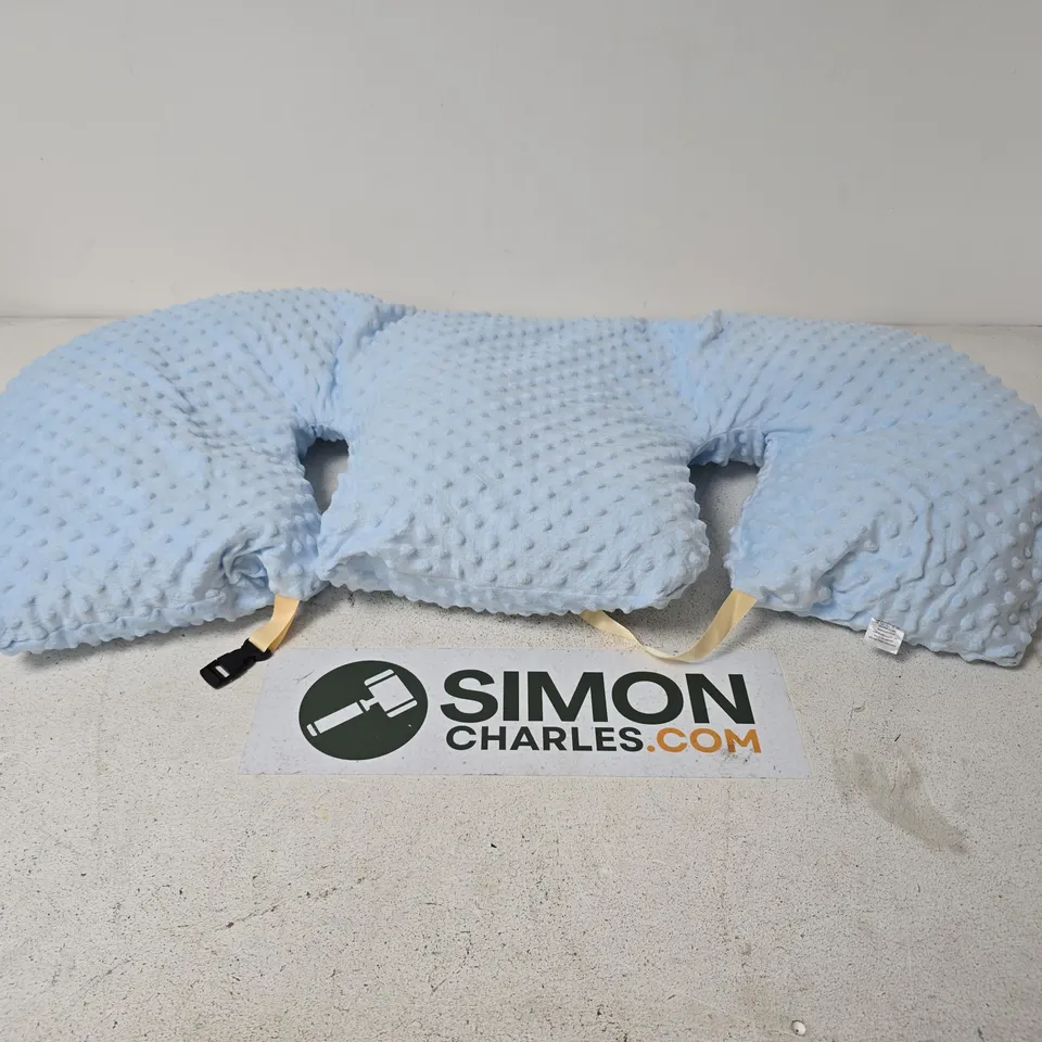 MULTI-FUNCTION NURSING PILLOW IN LIGHT BLUE
