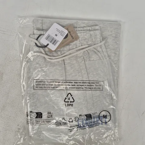 BAGGED CARHARTT POND CORPS SWEAT PANTS IN ASH HEATHER SIZE MEDIUM