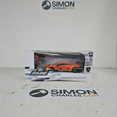LAMBORGHINI HURACΓN GT3 1:16 SCALE DIE-CAST MODEL CAR β BOXED