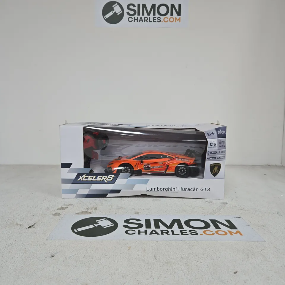 LAMBORGHINI HURACÁN GT3 1:16 SCALE DIE-CAST MODEL CAR – BOXED