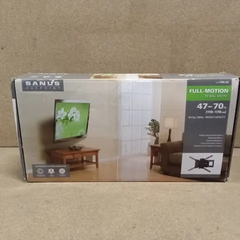 BOXED SANUS VIEWPOINT FULL- MOTION TV WALL MOUNT 47-70inch