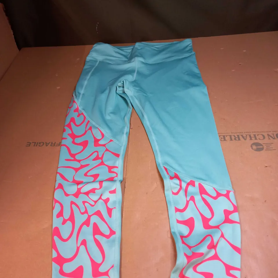 REEBOK RUNNING AOP TIGHT LEGGINGS SIZE L