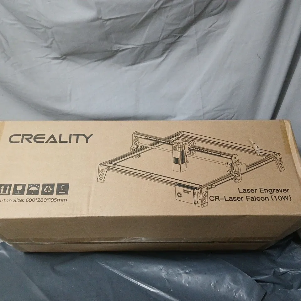 CREALITY CR-LASER FALCON (10W) LASER ENGRAVER – BOXED