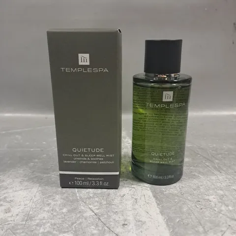 BOXED TEMPLESPA QUIETUDE SLEEP MIST 100ML