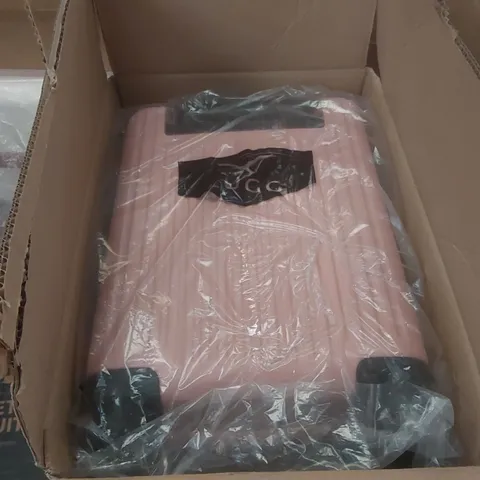 BOXED LUGG TRAVEL SUITCASE