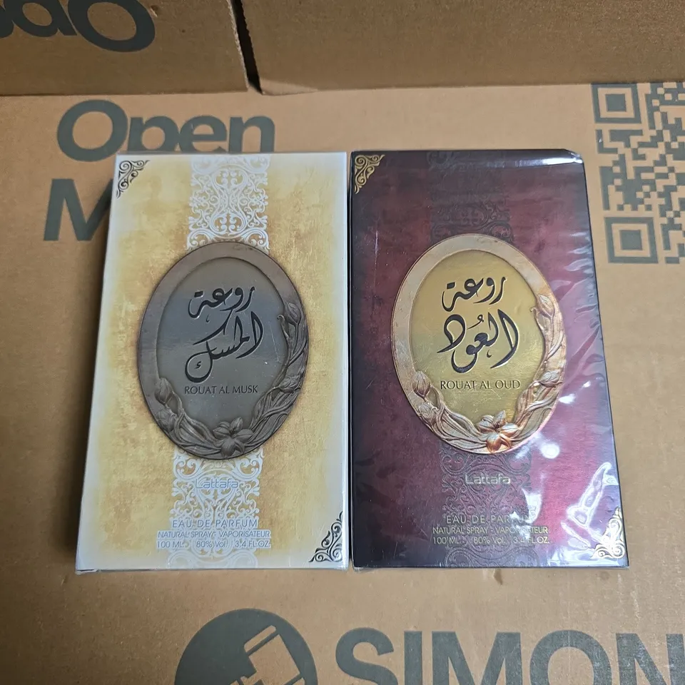 APPROXIMATELY 10 ASSORTED BOXED FRAGRANCES TO INCLUDE ROUAT AL OUD & ROUAT AL MUSK