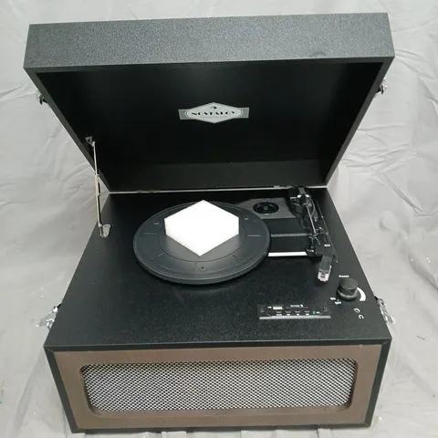 BOXED AUNA SARAH ANN TURNTABLE WITH BT