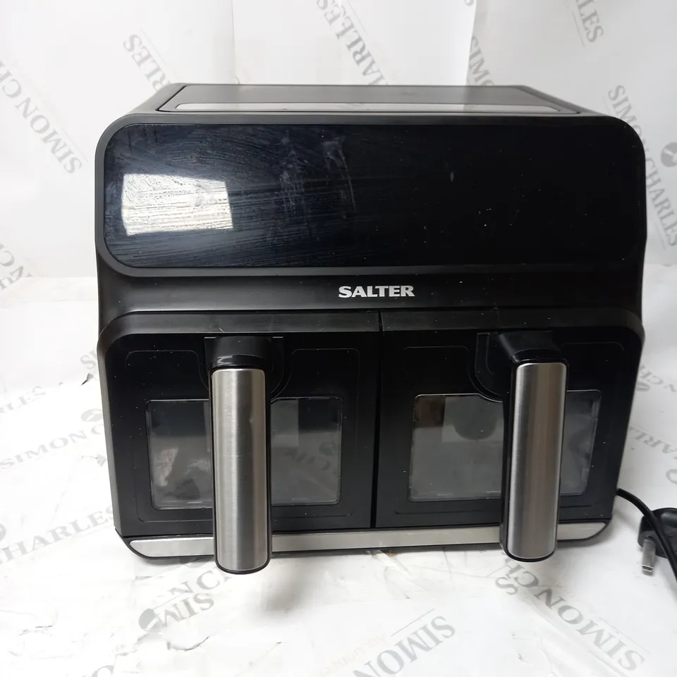 SALTER DUAL AIR FRYER 7.6L