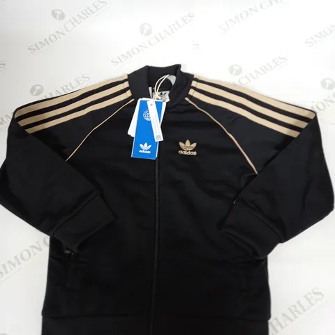 ADIDAS ORIGINAL ZIPPED JACKET SIZE 5-6 YEARS