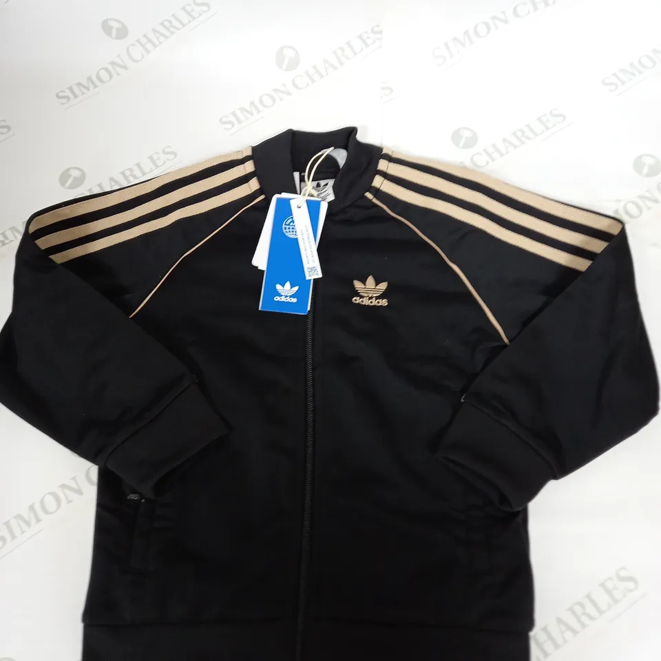ADIDAS ORIGINAL ZIPPED JACKET SIZE 5-6 YEARS