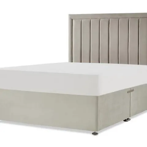 BOXED FRANCIENE UPHOLSTERED HEADBOARD