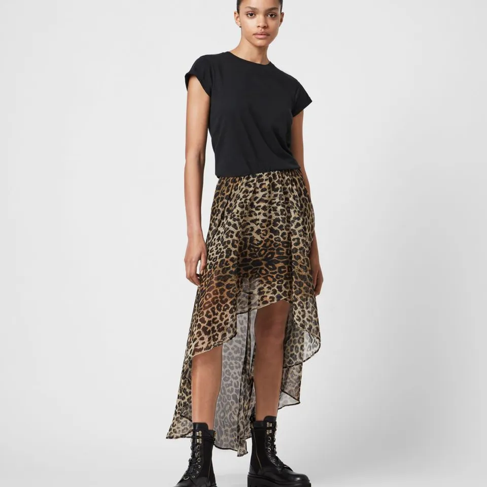 BRAND NEW ALL SAINTS CONSCIOUS SLIVINA LEPPO SKIRT SIZE 8