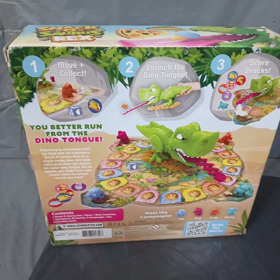 SNACK-O-SAURUS REX BOARD GAME - SPIN MASTER