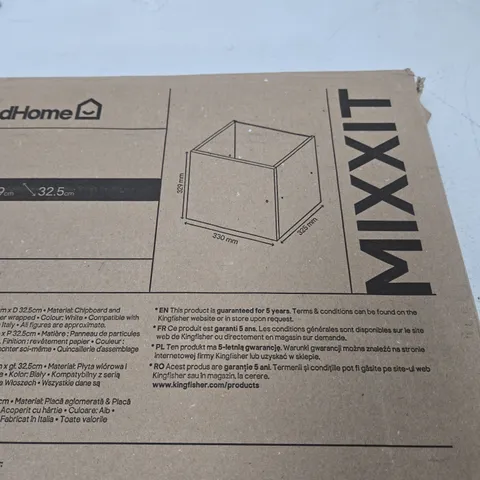 BOXED GOODHOME MIXXIT WHITE MODULAR CABINET DOOR