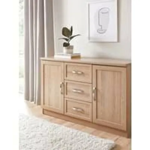 BOXED CAMBERLEY SIDEBOARD - OAK EFFECT (1 BOX)