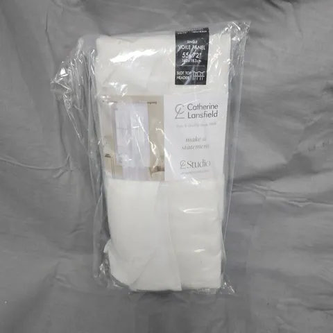 CATHERINE LANSFIELD STUDIO COLLECTION VOILE PANEL β SINGLE, 140 X 183 CM