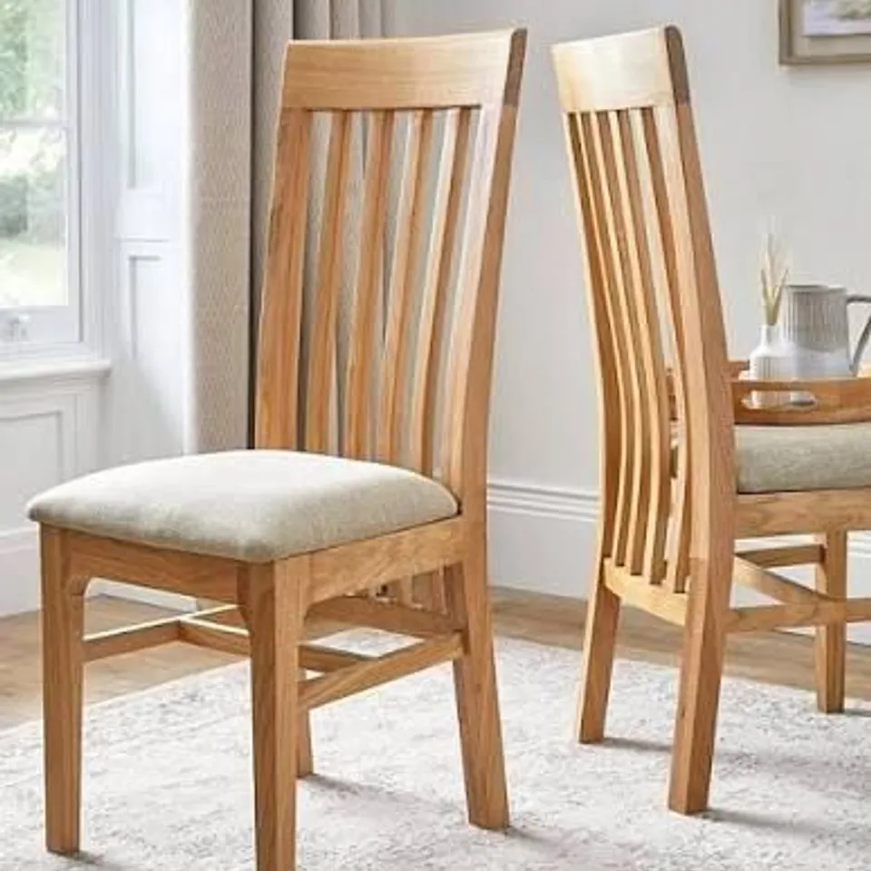 CONSTANCE DINING CHAIR PAIR - COLLECTION ONLY